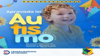 A Câmara Municipal aprova a lei que institui o "Abril Azul" para dar visibilidade à conscientização ao Transtorno de Espectro Autista (TEA) A Câmara Municipal aprova a lei que institui o "Abril Azul" para dar visibilidade à conscientização ao Transtorno de Espectro Autista (TEA)